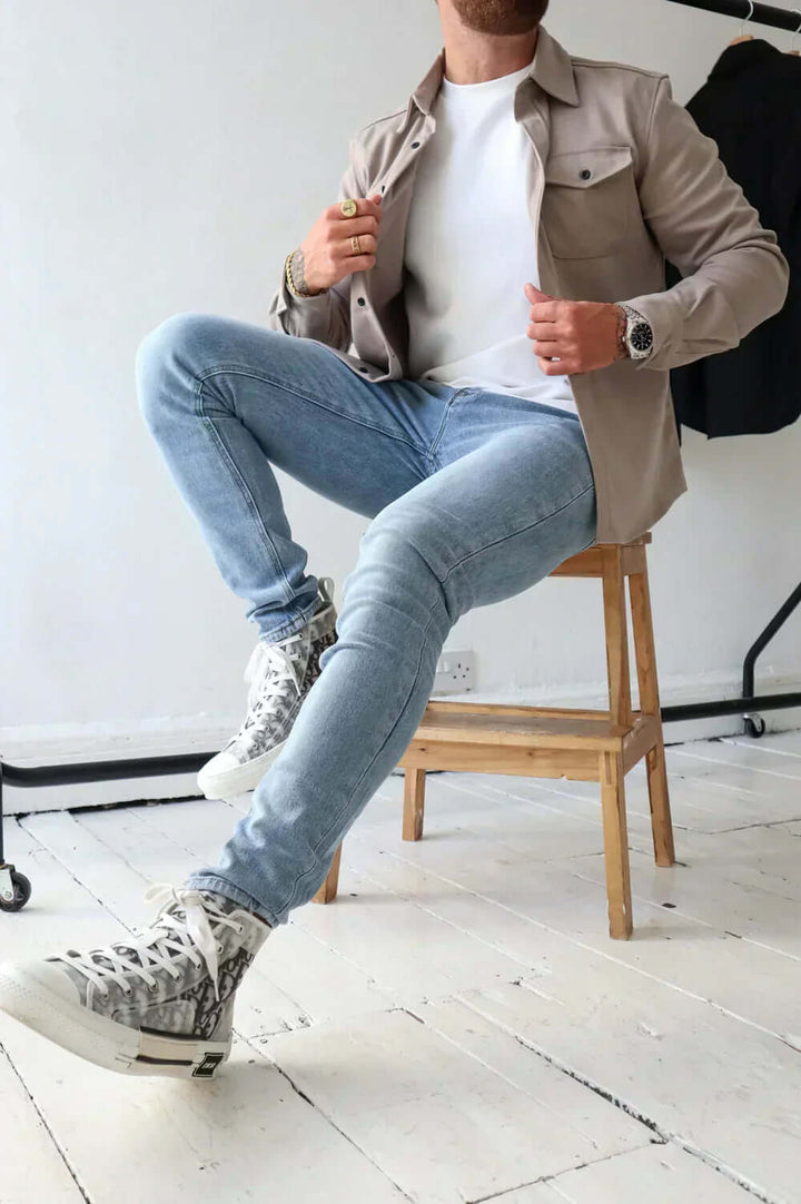 Men's Premium Overshirt - Versatile & Stylish