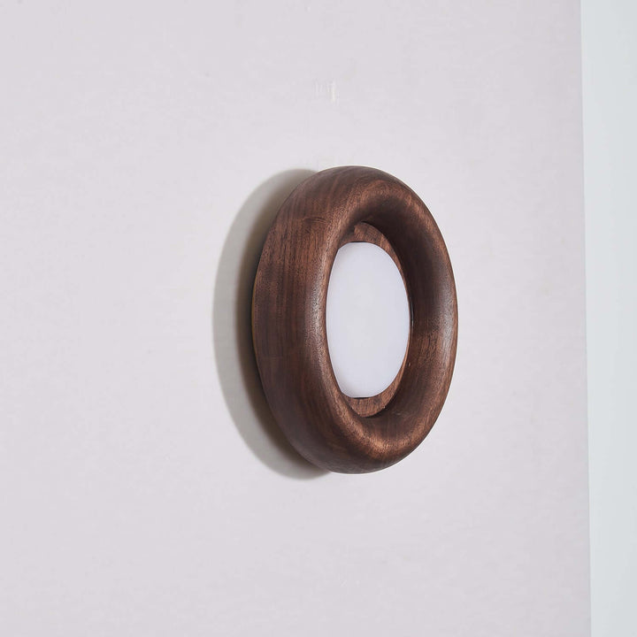 Modern Wood & Acrylic Wall Light