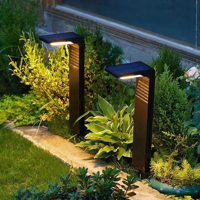 Solar Garden Light, Outdoor LED Lamp, 4W, Warm White