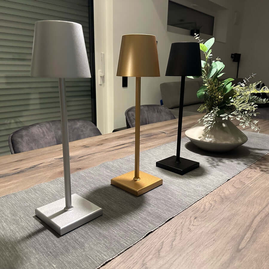 Rechargeable LED Table Lamp - Cordless & Dimmable