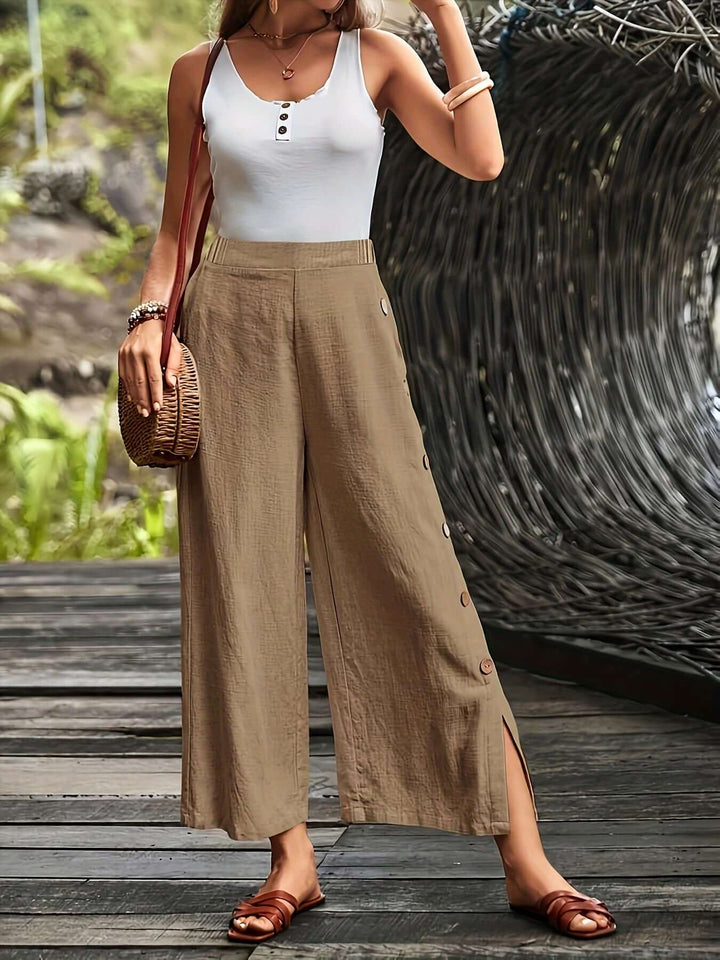 Women's Wide-Leg Trousers