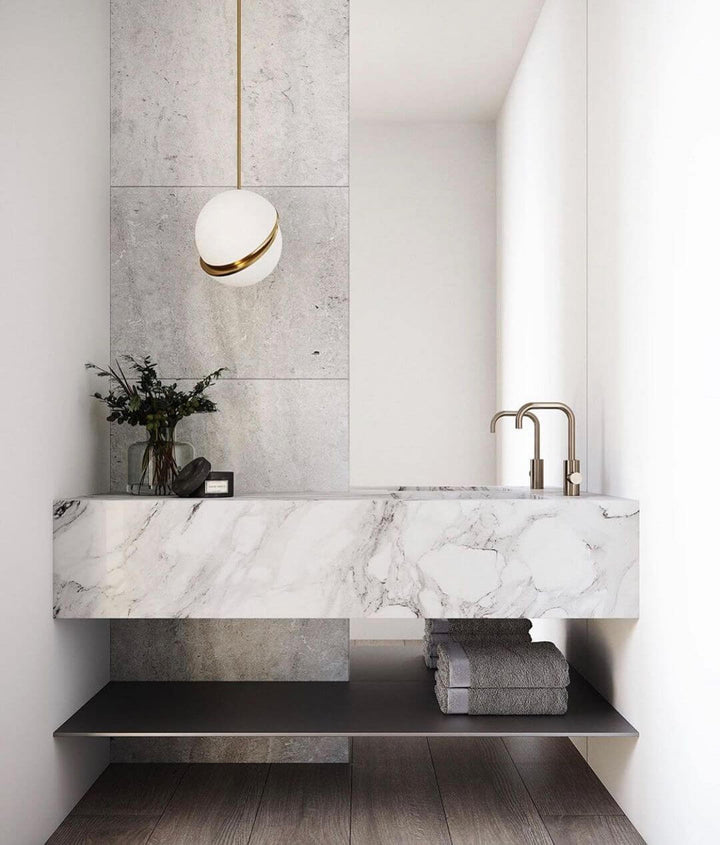 Modern Crescent Pendant Lamp