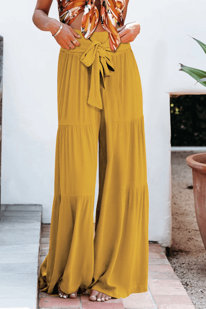 Women's Loose High Waist Wide Leg Pants