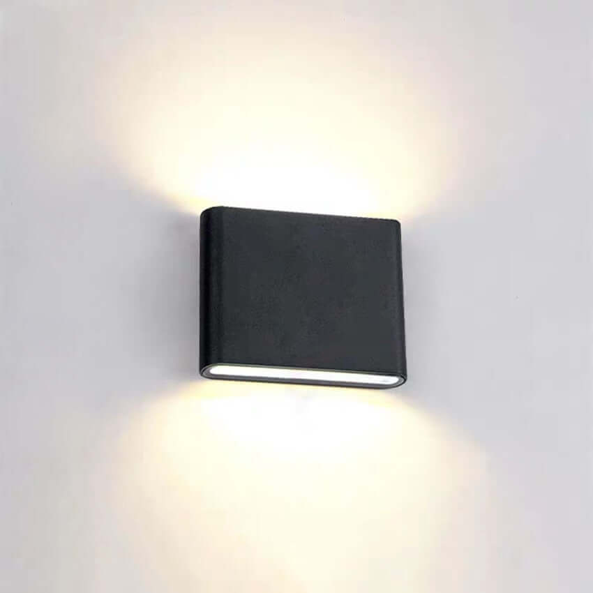 Modern LED Outdoor Wall Sconce Up Down Light Fixture