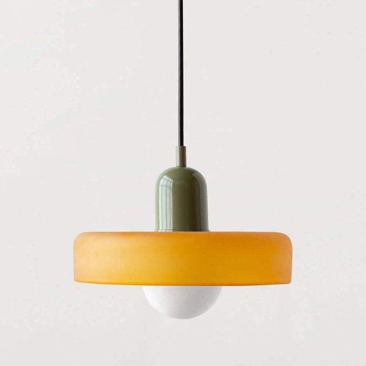 2 Heads Modern Glass Pendant Light