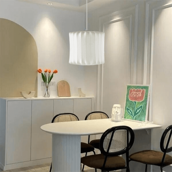 Modern Semi-Wood Pendant Light