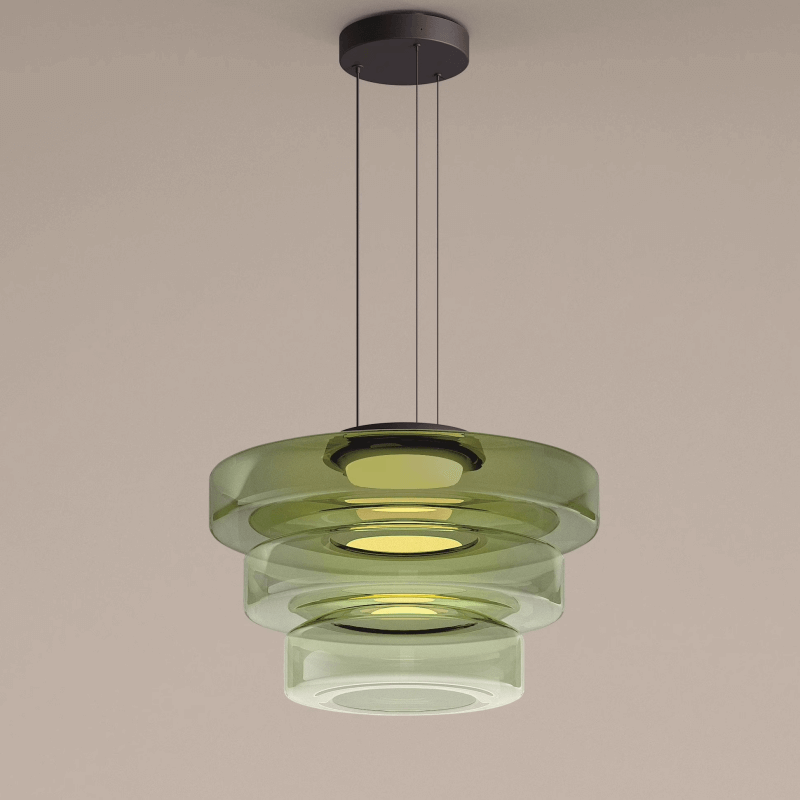 Modern Glass Pendant Light Fixture