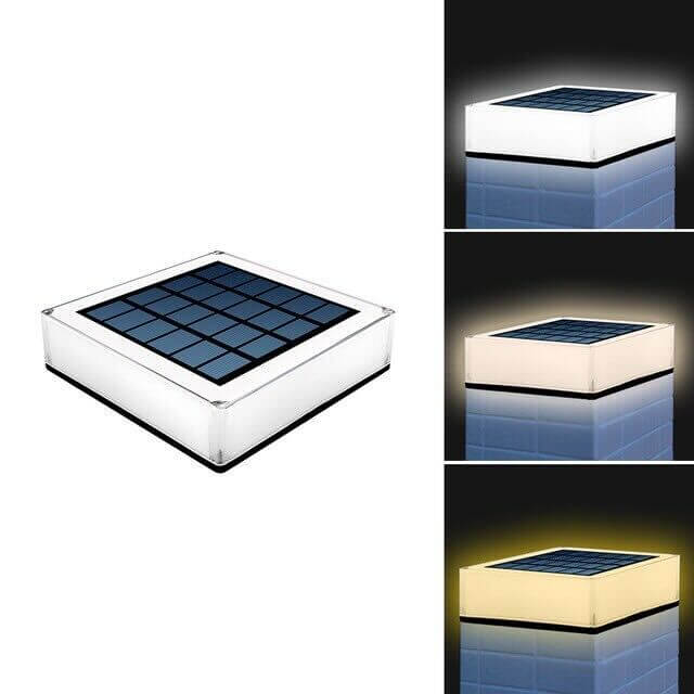 Solar LED Outdoor Wall Light - IP65 Waterproof