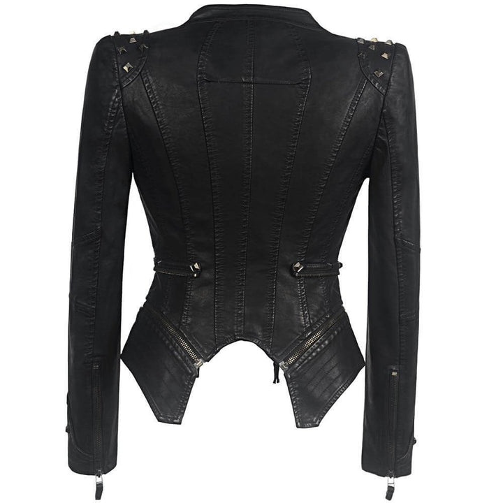 Women's Gothic Faux Leather Jacket