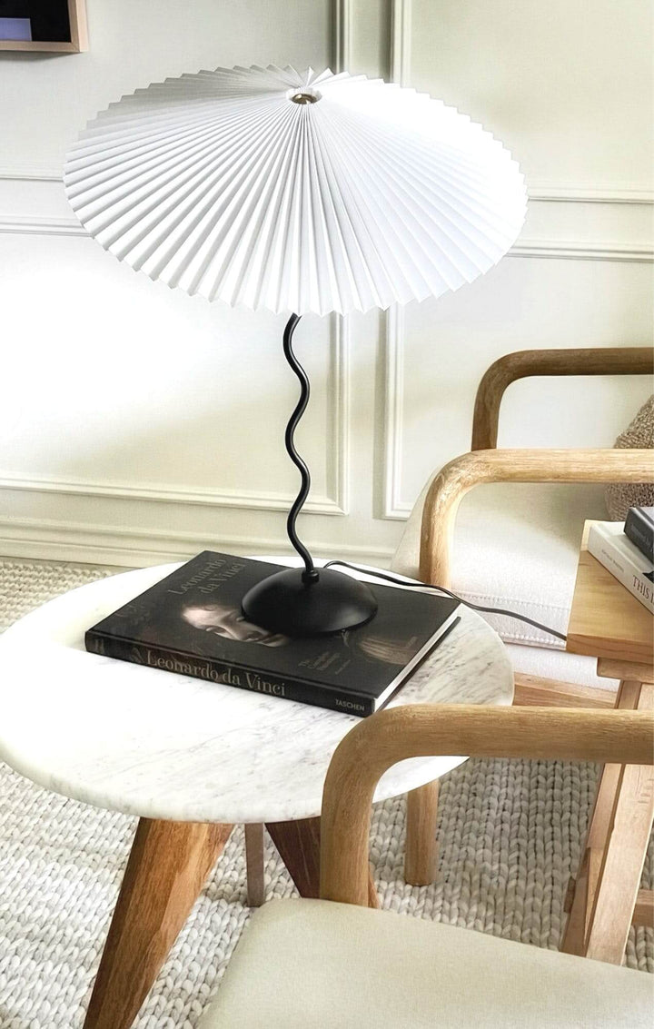 Modern Wavy Table Lamp