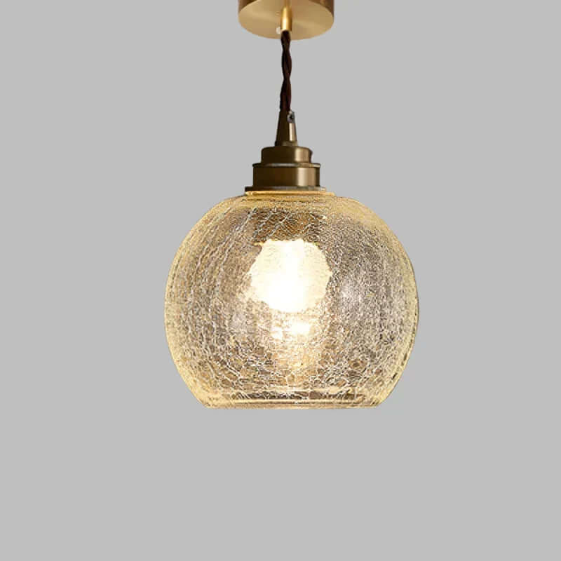 Elegant Crystal Glass Pendant Light