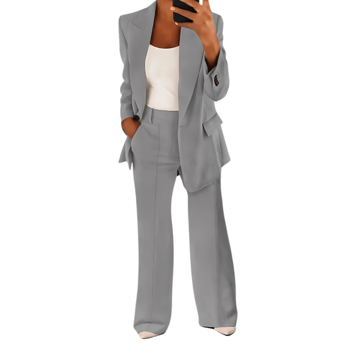 Elegant Blazer and Trousers Set