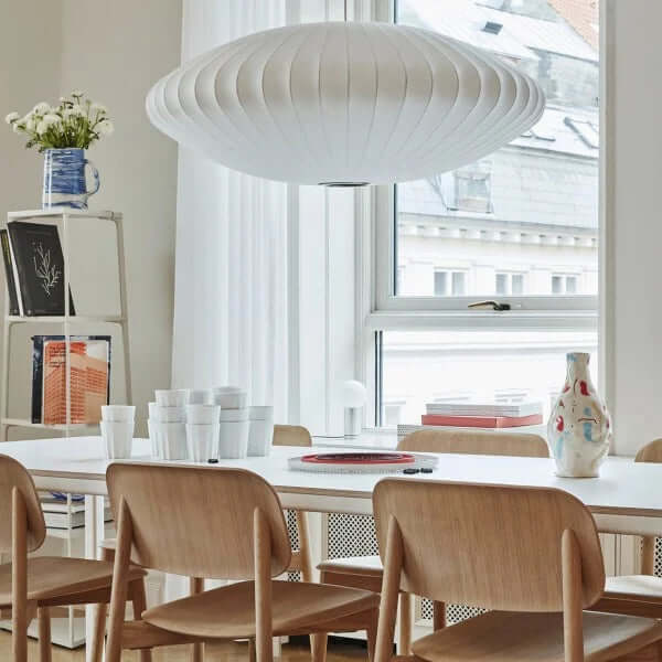 Modern Semi-Wood Pendant Light