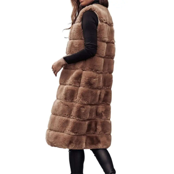 Vest - Women's Sleeveless Open Longline Gilet