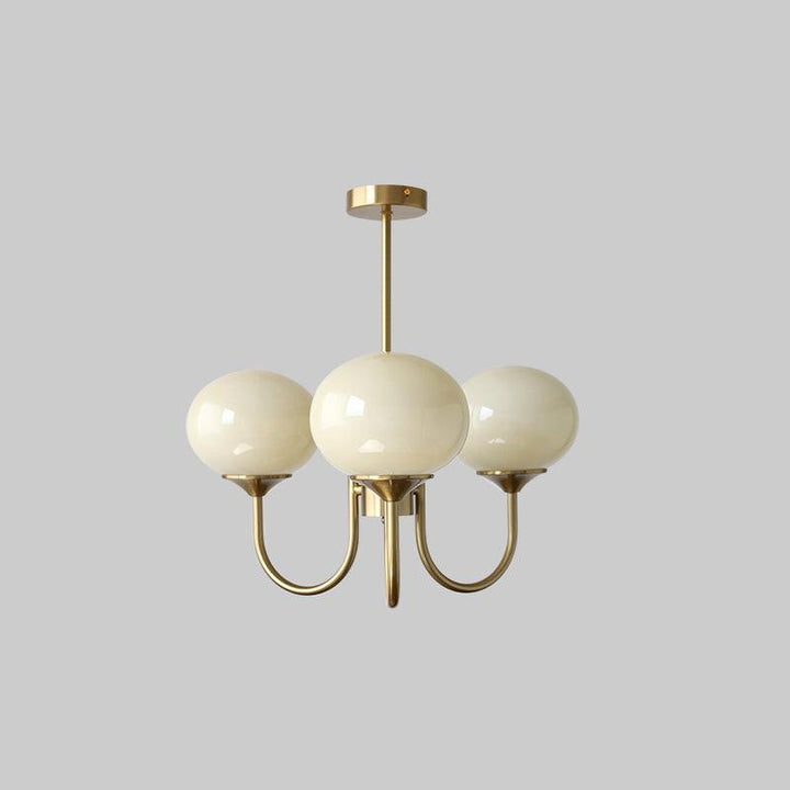 Pink Glass Ceiling Light Fixture Modern Chandelier