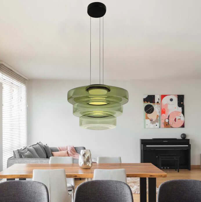 Modern Glass Pendant Light Fixture
