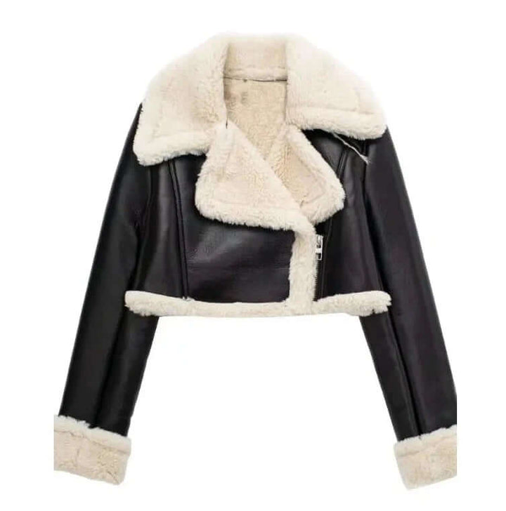 Women's Fleece-Lined Short Jacket