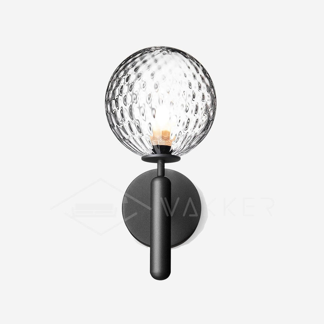 Modern Glass Wall Sconce - Elegant Lighting Fixture