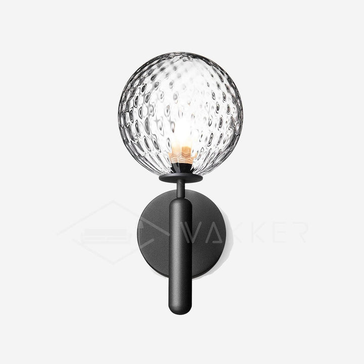 Modern Glass Wall Sconce - Elegant Lighting Fixture