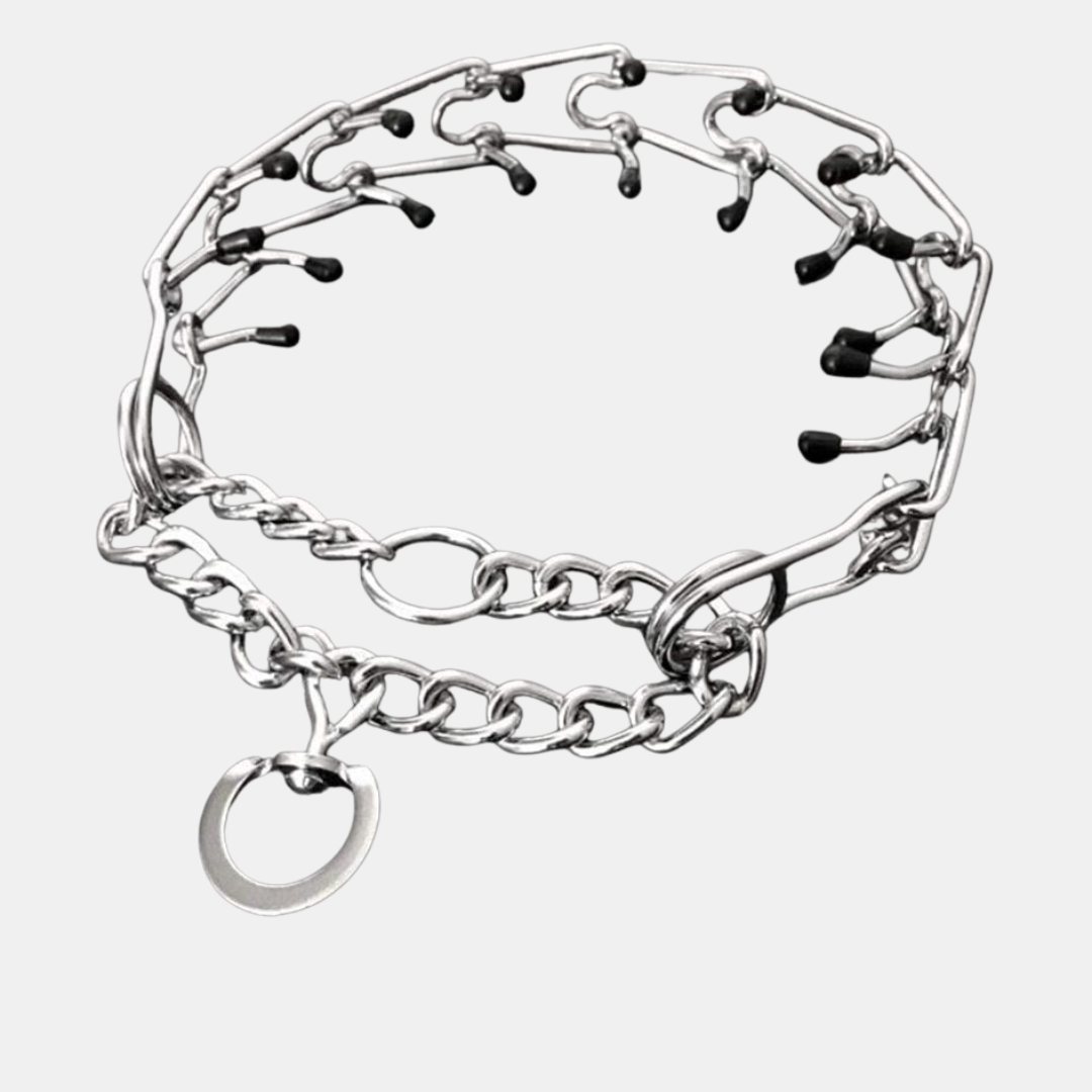 Comfortable, adjustable dog training collar for humane behavior correction & anti-pull control. Ideal pet accessory.