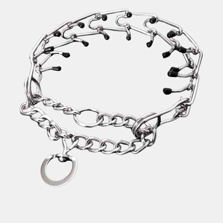 Comfortable, adjustable dog training collar for humane behavior correction & anti-pull control. Ideal pet accessory.