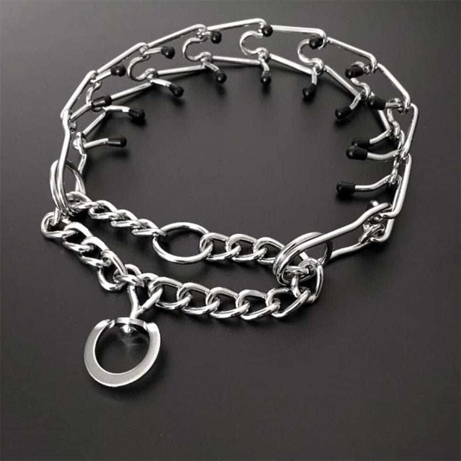 Premium adjustable dog training collar for anti-pull control, obedience training & humane behavior correction.