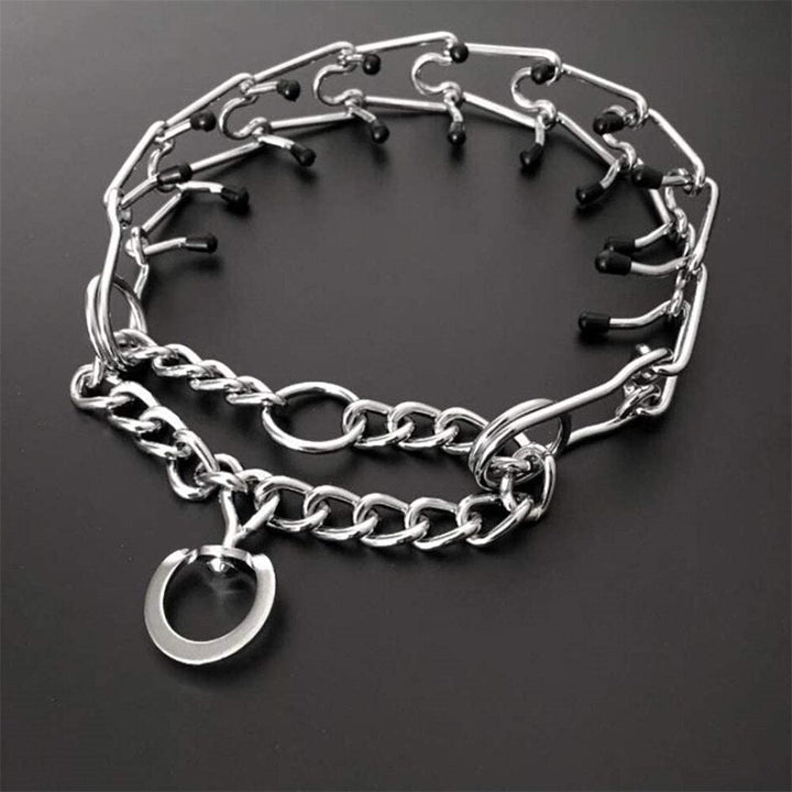 Premium adjustable dog training collar for anti-pull control, obedience training & humane behavior correction.