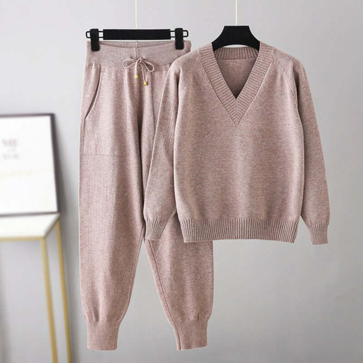 Women's Knitted Activewear Set