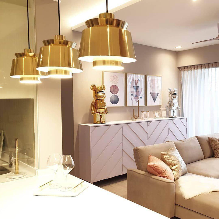 Modern Metal Pendant Light Fixture for Home Lighting