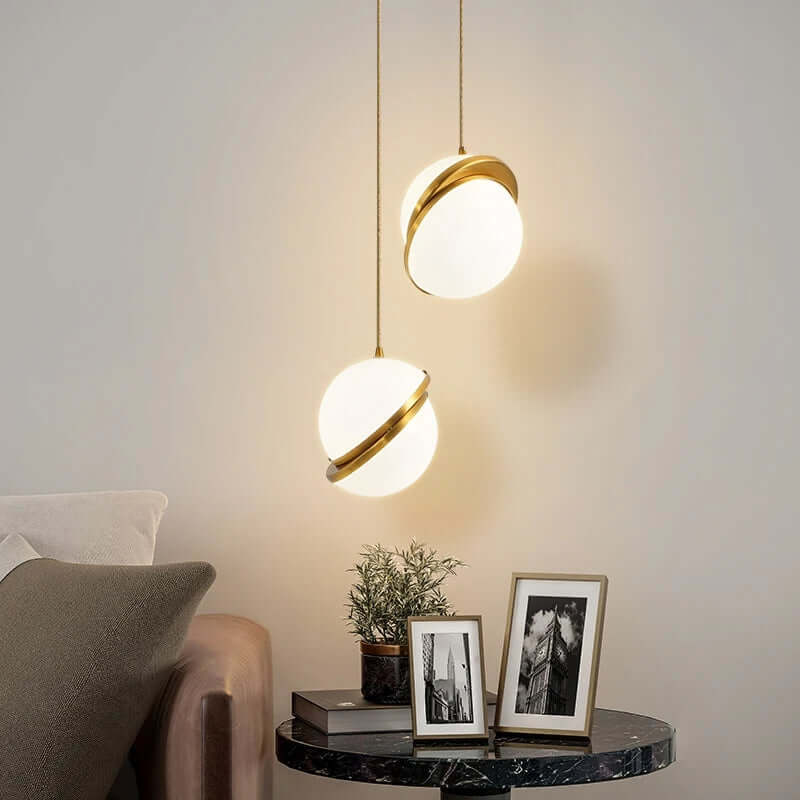 Modern Crescent Pendant Lamp