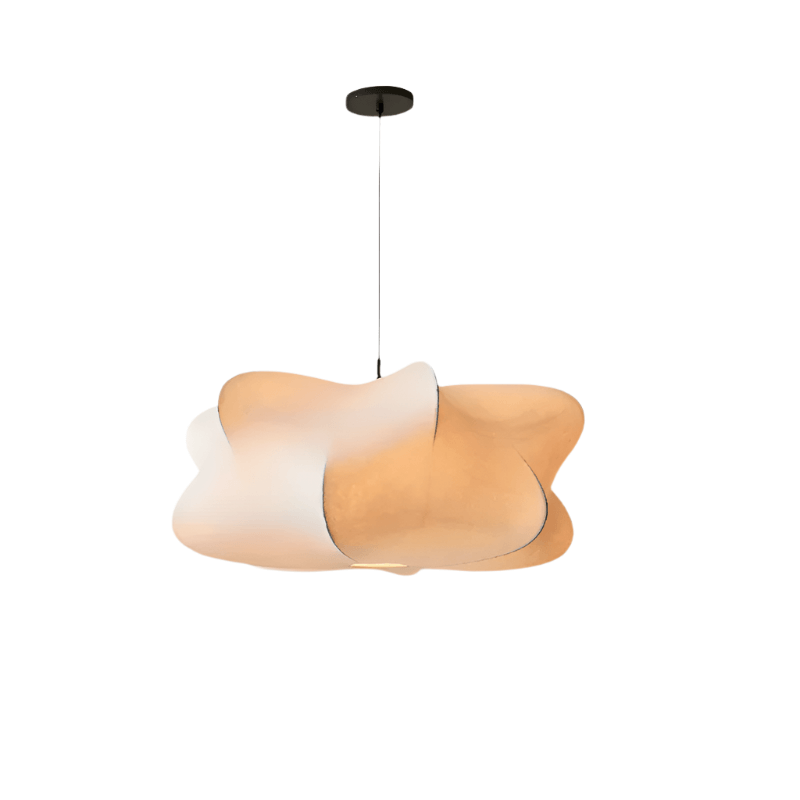 Silk Hanging Lamp, Pendant Light Fixture
