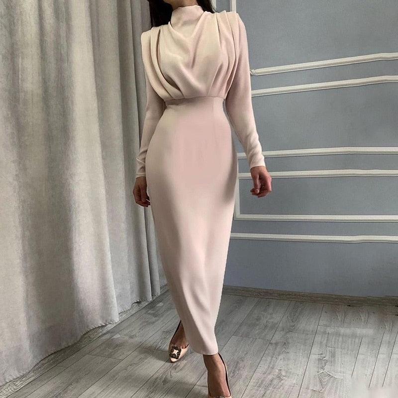 Annemarine Women's elegant flowy dress in a timeless style, perfect for evening or party wear.