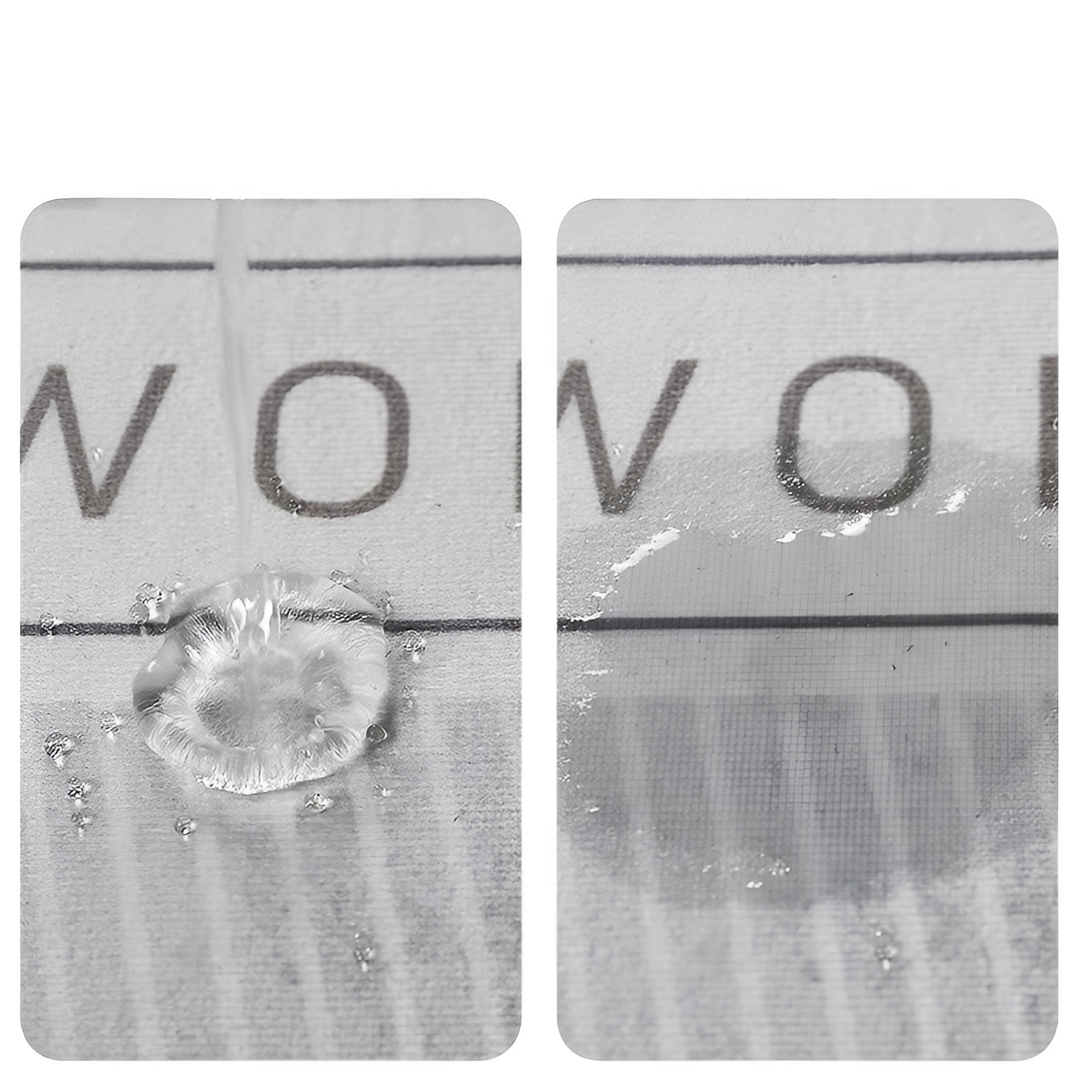 Elegant anti-fatigue kitchen mat, providing soft cushioned comfort. Non-slip and easy to clean.