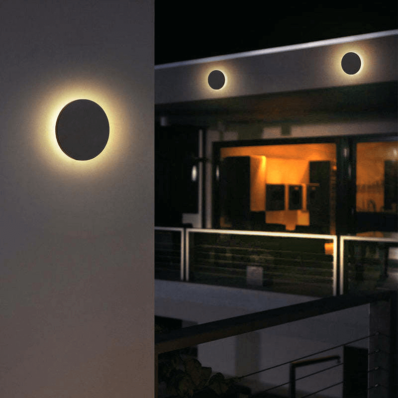 Outdoor LED Wall Lamp - Circular/Square - Modern Design