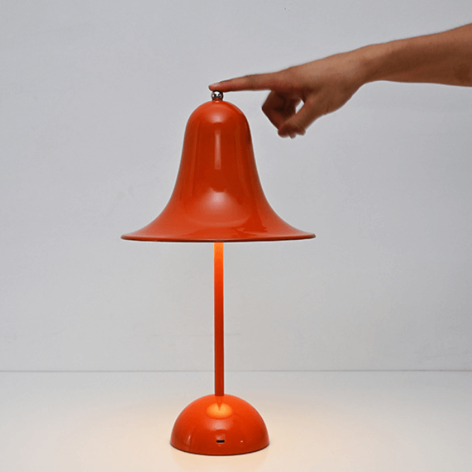 Cordless Table Lamp with Classic Cap Design
