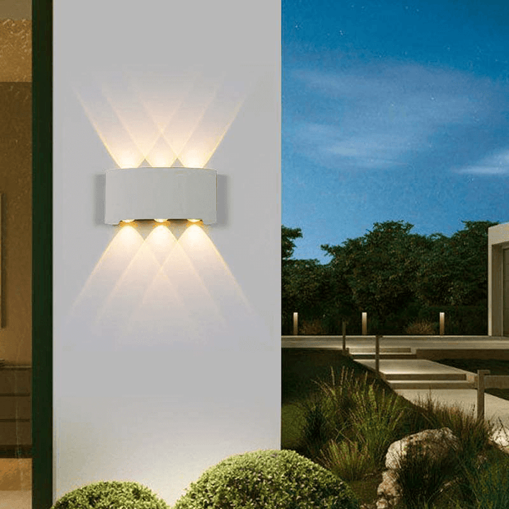 Modern LED Wall Sconce Light - Indoor/Outdoor