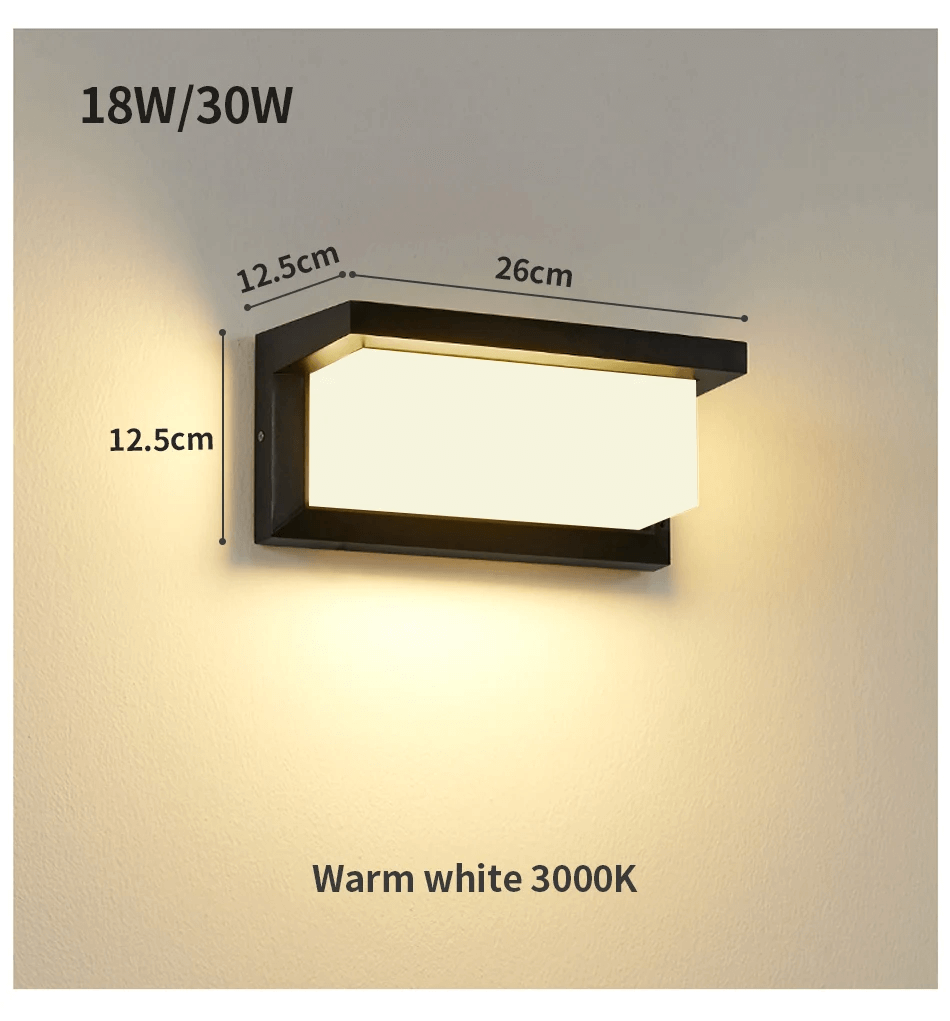 Motion Sensor LED Wall Light Outdoor/Indoor
