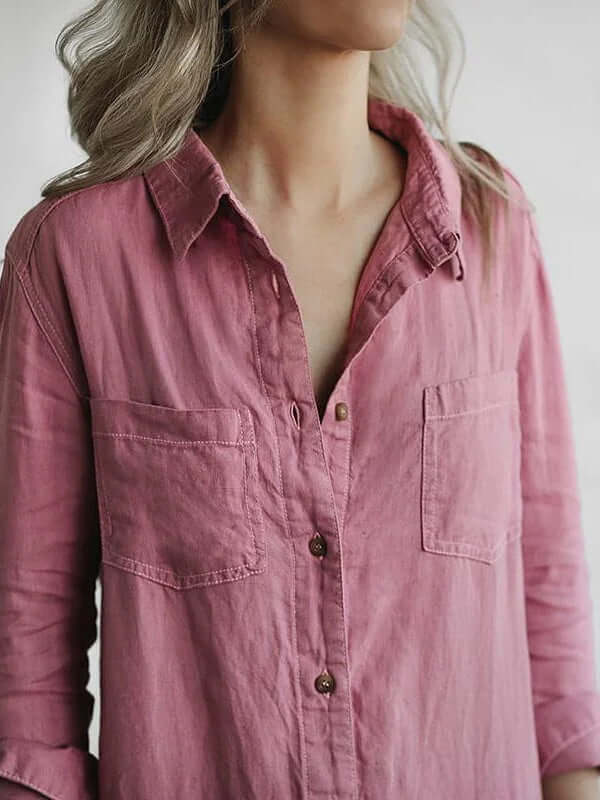 Women's Relaxed Fit Linen Jumpsuit