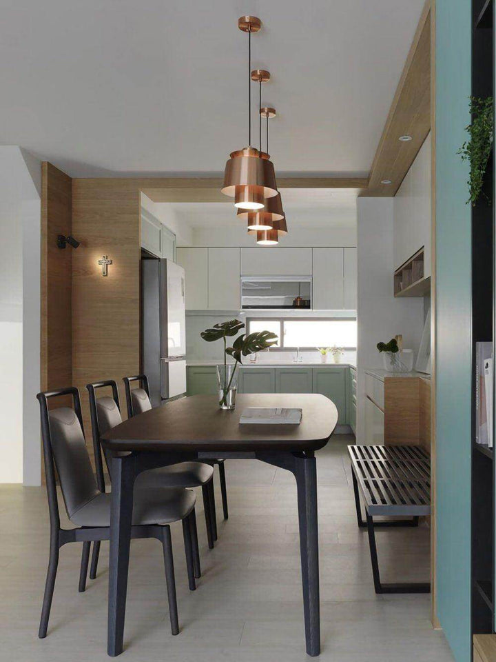 Modern Metal Pendant Light Fixture for Home Lighting