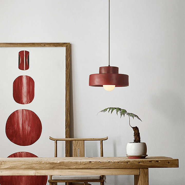 Modern Resin Pendant Light - D30cm