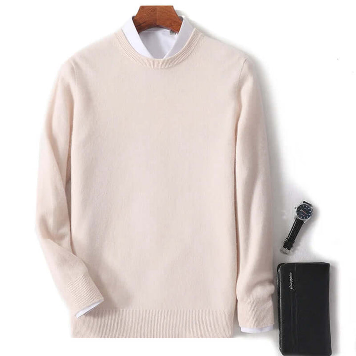 Men's Soft Knit Crew Neck Sweater