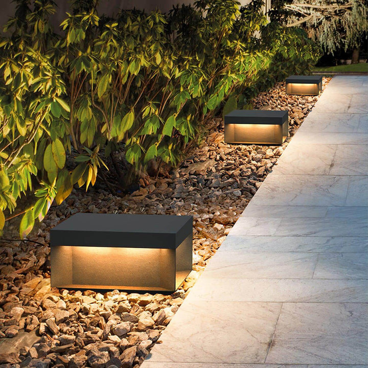 Solar Outdoor Post Light - Weatherproof IP65