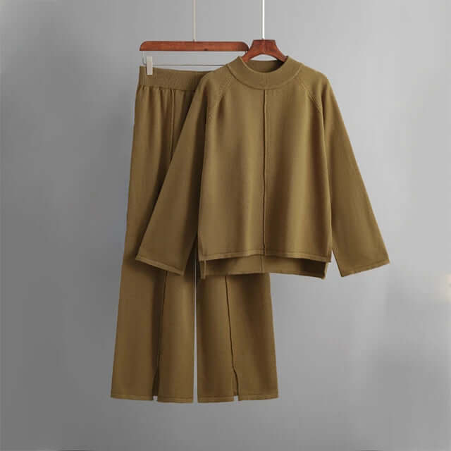 Women's Loose Wide-Leg Lounge Set