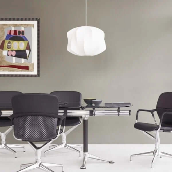 Modern Silk Pendant Light