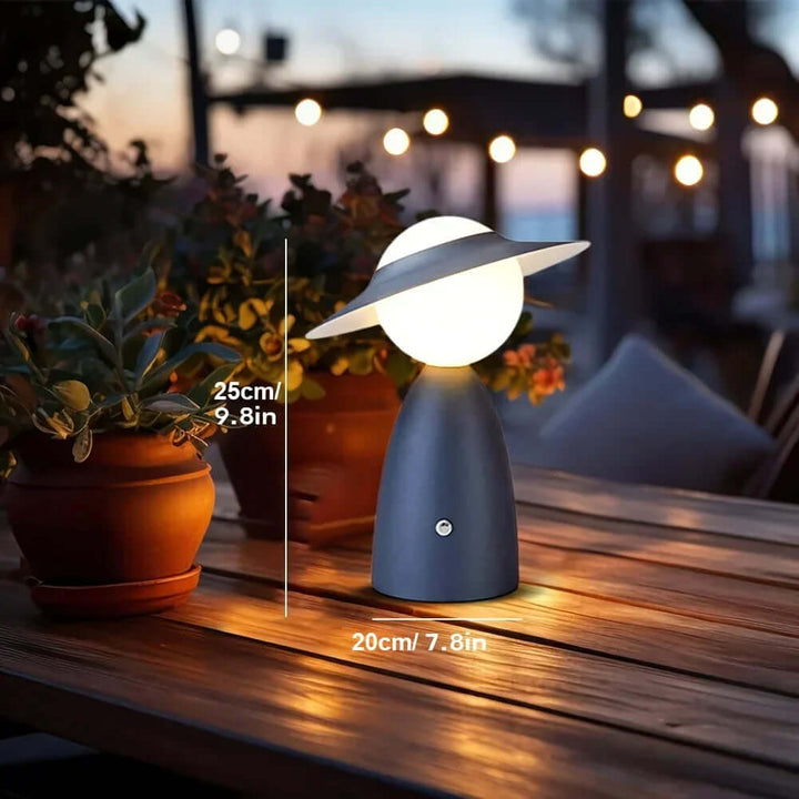 LED Touch Lamp with Wireless Charger