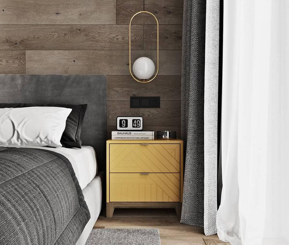 Modern Pendant Lamp with Metal & Glass