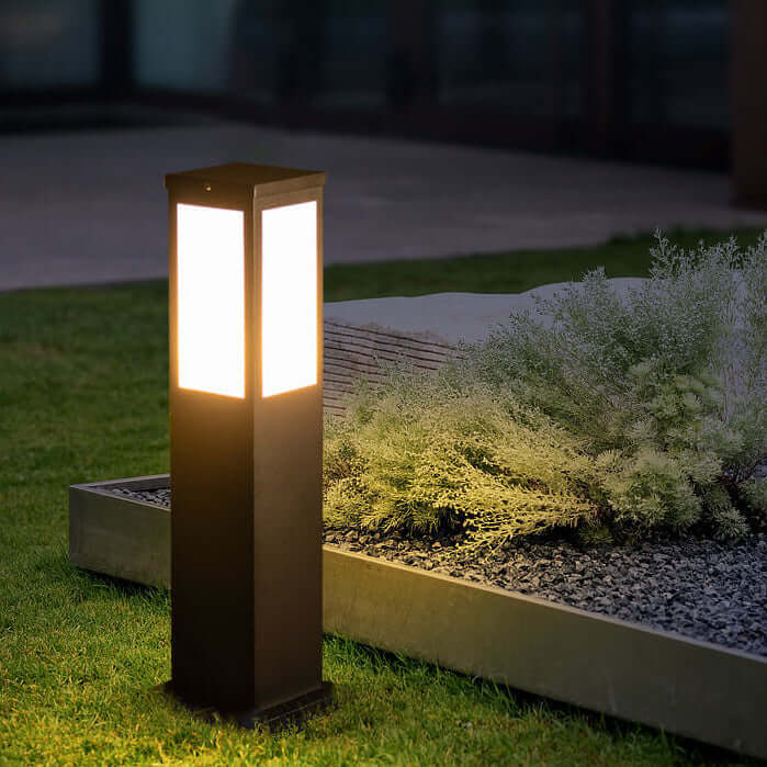Modern Outdoor Solar Garden Lantern