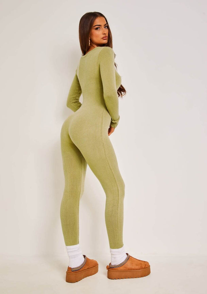 Women's Elegant Long Sleeve Jumpsuit