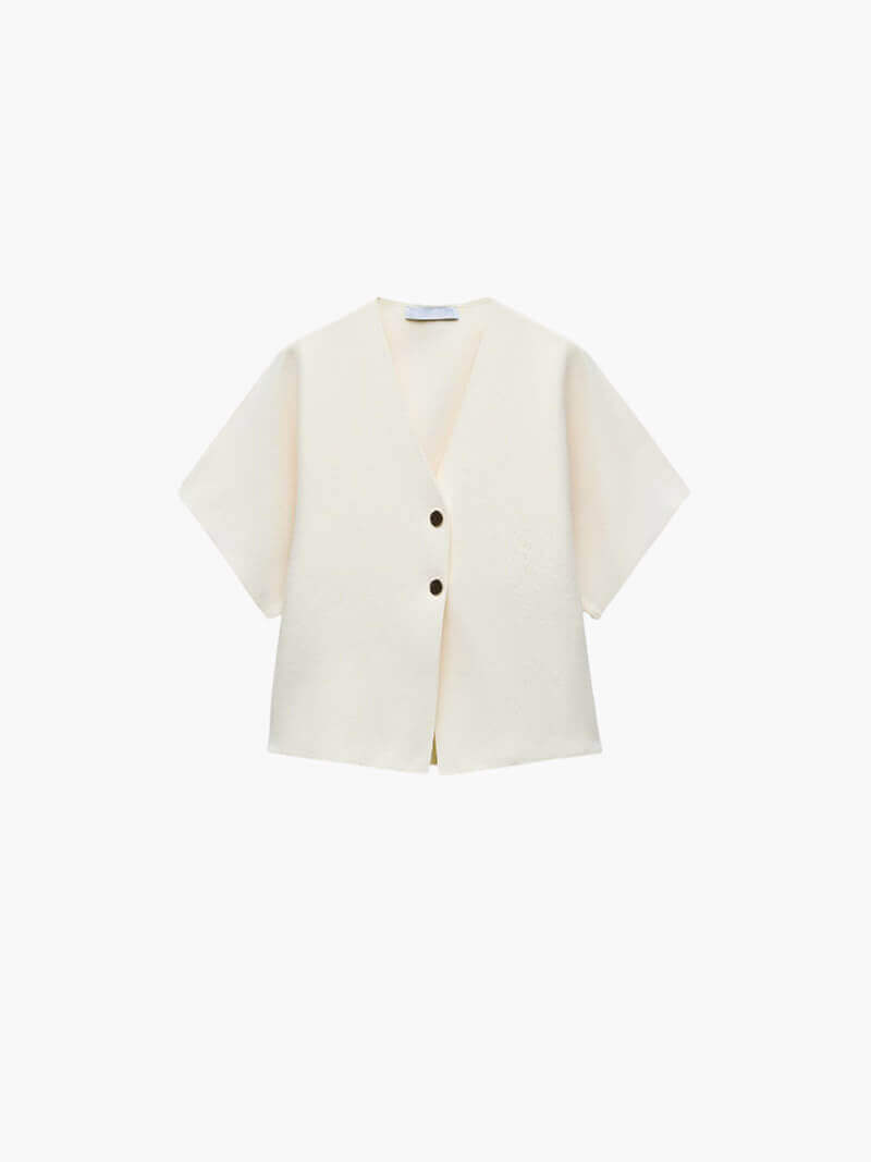 Women's Knitted Button-Up Cardigan