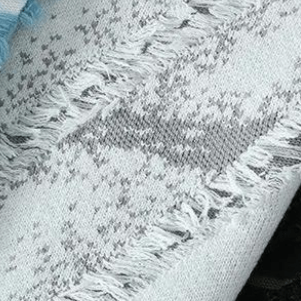 Men's Distressed Knitted Sweater